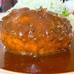 とわいらいと - 【2022年09月】ハンバーグ200g、ライス付＠900円、メインアップ。