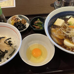 Sampou Ramen Oota - 朝らーめん たまごかけご飯セット