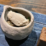 朔 - ほうれん草、しめじ、薄揚げの白掛け