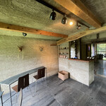 朔 - 食後ば喫茶スペースに移動