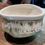 朔 - 鹿肉丼の器もオシャレ