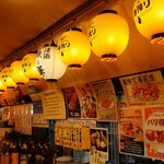 角屋 - 店内