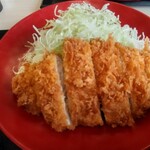 かつや - ロースカツ定食のロースカツ