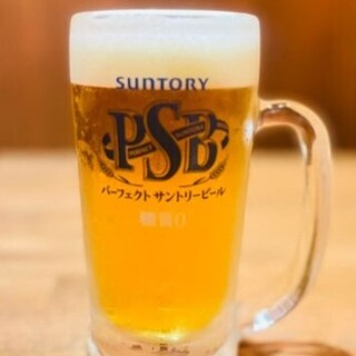 The much-talked-about sugar-free ≪Suntory Perfect Beer≫