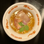 雲のきれま - 【大つけ麺博】せときららと重ね醤油のいりこらぁ(900円) ※「大森 純麦」として出店