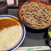 nadaifujisoba - ごっついそば太麺ミニカレーセット690円