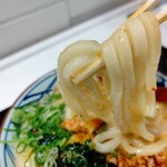丸亀製麺 - 【2022.10.27(木)】うま辛担々うどん(並盛)690円の麺