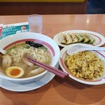 幸楽苑 - やっと揃いました！(ラーメンは食べちゃいました)