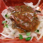 赤坂 菊乃井 - 2013.05　鰹のポン酢ジュレ