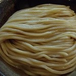 麺屋 たけ井 - きれいに盛られた松戸『とみ田』さんの太麺～♪(^o^)丿