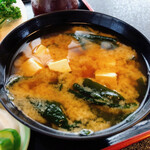 魚久 - お味噌汁も美味し～い)^o^(