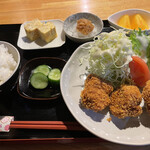 Shokusai Bishu Yashima - 日替り ヒレカツ定食850円