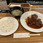 Grillにんじん - 日替りランプ肉のソテー　¥1400