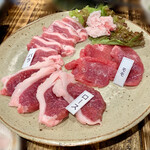 Rakubaru - 広島産ラム肉 おまかせラムセット(2人前) 2,500円