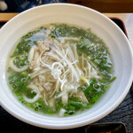 Jikasei Tokukona Udon Sonosaki - 白出汁のかす汁うどん（小）