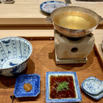 末冨 - 鱧のしゃぶしゃぶ