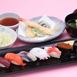 Sushi Tempura set