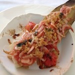 リストランテ・マッサ - たけのこに、桜海老とトマト、バジルソース
