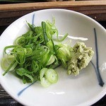そば処 石畳むら - 薬味