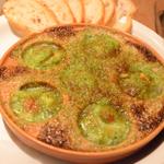 びすとろ UOKIN - つぶ貝エスカルゴバター焼き　680円