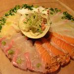 びすとろ UOKIN - 海の幸カルパッチョ　680円