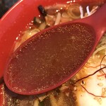 Yoridokoro Kanki - 牛すじラーメン（1辛）　スープアップ