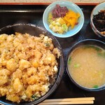 天里 - かき揚丼　1,100円