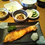 酒菜家 ほそ川 - 銀鮭西京焼き定食850円