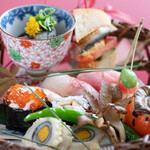藤や - すし点心（すしと色々な料理をOneプレートで）