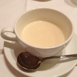 ブラッスリ 風間 - 羊蹄山麓産・越冬じゃが芋「きたかむい」のポタージュ・スープ