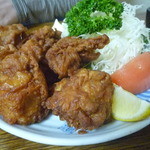 高はし - 鳥の唐揚げ　\500