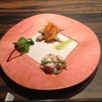 飛騨牛グリルばくろ - 小鮎＆鳥肉のクリーム煮