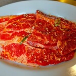 焼肉太白山 - 料理写真:カルビ&サガリ