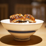 Unagi Sumiyaki Hitsumabushi Minokin - 一膳目は鰻ご飯で頂きます。