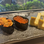 Sushizammaitakumi - うに1078円、いくら371円、玉子107円