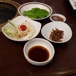 Yakiniku Riki - サラダ・付け合わせ