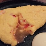 焼売カケル - 紅ショウガチーズオムレツ