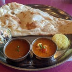 サイノ - サイノセット　917円　ナン・ライスおかわり無料