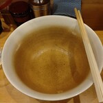 一〇そば - 完食、ごちそうさま