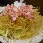 お好み焼き 福竹 - ぶたそば 850円