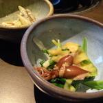 ろばた - 山菜料理二品