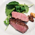 La Brianza - 十勝若牛はソフトな色合いですね☆味わいもやさしい。やわらか美味しい