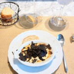 La Brianza - トリュフと玉子のオーブン焼き。何度いただいても飽きてない人気のスペシャリテメニュー本当に美味しい♡