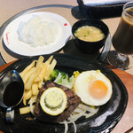 肉の万世 - ♪黒毛和牛ステーキランチ¥2695