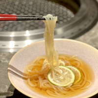 北新地焼肉 きらく - 冷麺