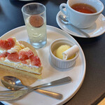 #NOCA inami Farm to Table - カフェプレート
      いちじくのショートケーキ
      アイス付き