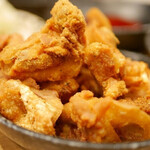 Fried young chicken