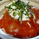 岩さん - まぐろユッケ丼