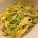 TRATTORIA AL SODO  - そら豆のフィトチーネ