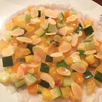 ロッツォシチリア - キハタのカルパッチョ　見た目も美しく美味しいスタートでした。